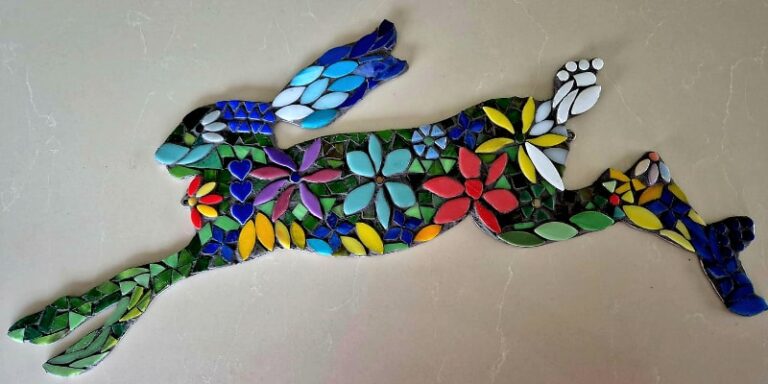 mosaic hare